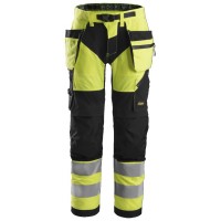Snickers 6932 High Visibility Trousers Holster Pockets+ Class 2